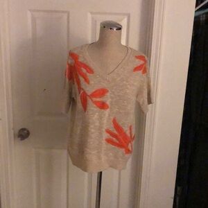 Chicos Linen Sweater